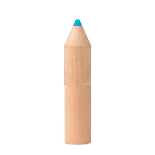 [MO9875-40] 6 Pencils In Wooden Box