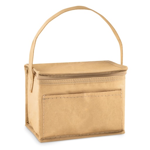 [MO9881-13] 6 Can Woven Paper Cooler Bag