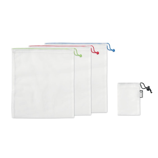 [MO9898-06] Set Of 3 Rpet Mesh Food Bags