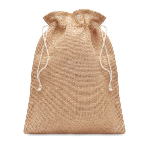 [MO9928-13] Small Jute Gift Bag 14 X 22 Cm