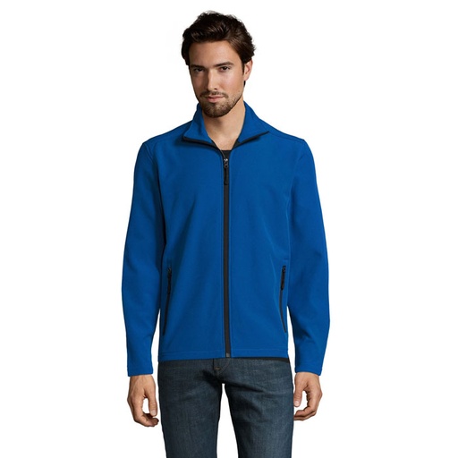 [S01195-RB-S] Race Men Softshell Zip