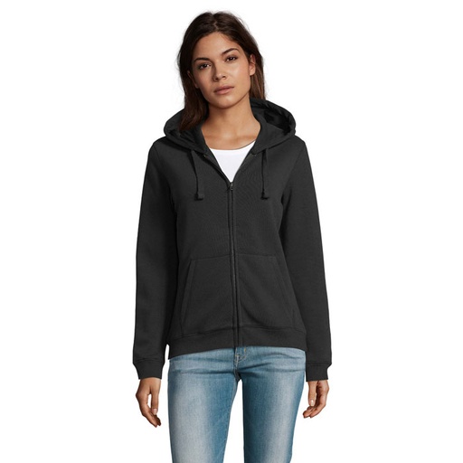 Spike Women Zip Hood Sweat