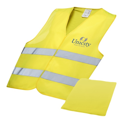 RFX™ Watch-out XL safety vest in pouch for professional use