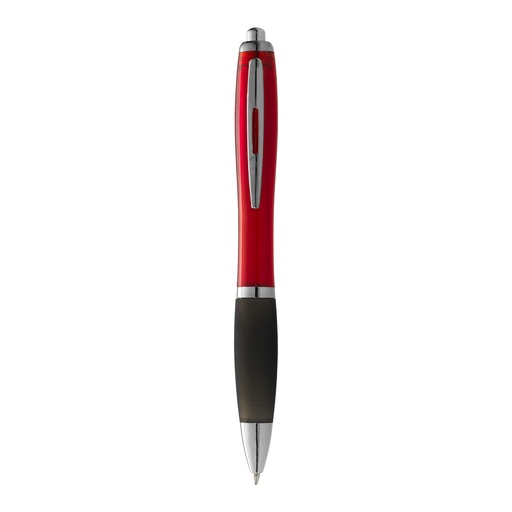 Nash ballpoint pen coloured barrel and black grip (black ink)