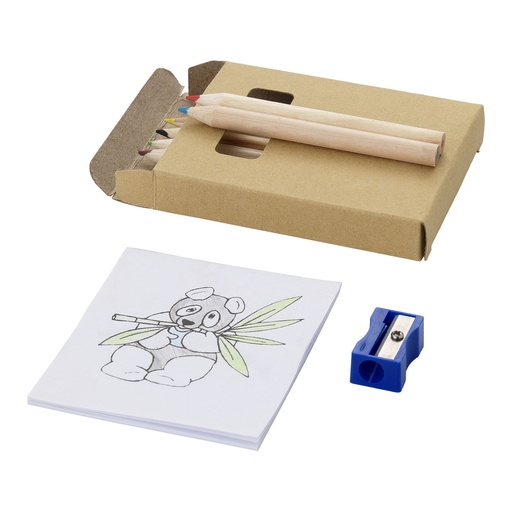 [10621800] Streaks 8-piece colouring set