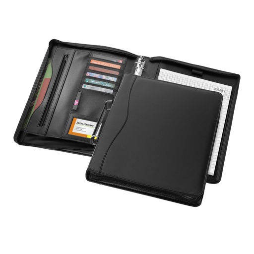 [19549300] Ebony A4 briefcase portfolio