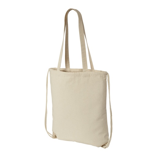 Eliza 240 g/m² cotton drawstring bag 6L