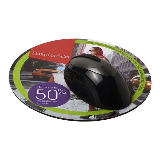 [21052800] Q-Mat® round mouse mat