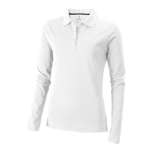 Oakville long sleeve women's polo