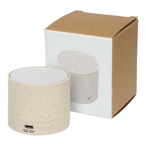 [12413802] Kikai wheat straw Bluetooth® speaker