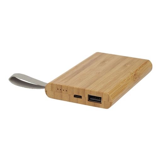 [12414571] Tulda 5000 mAh bamboo power bank