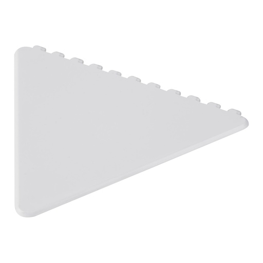 Frosty triangular recycled plastic ice scraper