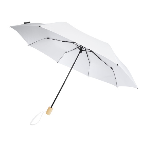Birgit 21'' foldable windproof recycled PET umbrella