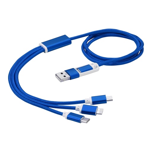Versatile 5-in-1 charging cable