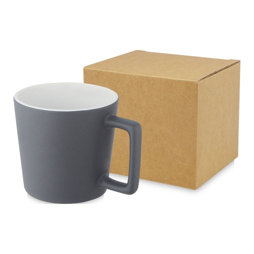 Cali 370 ml ceramic mug with matt finish