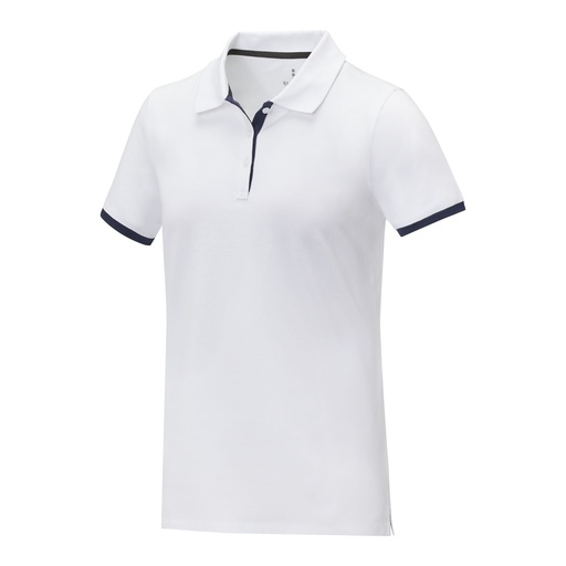 Morgan short sleeve women's duotone polo
