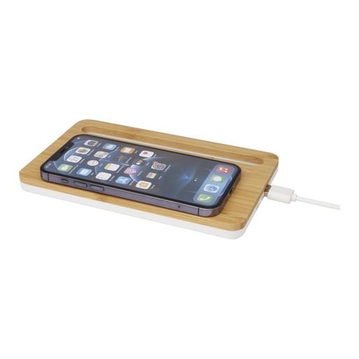 [12425202] Medake 10W bamboo wireless charger