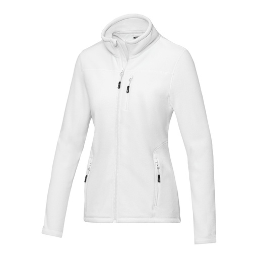 Amber women's GRS recycled full zip fleece jacket