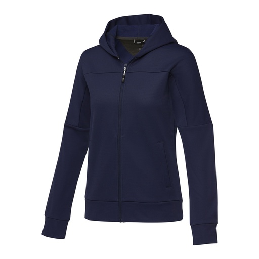 Nubia women's performance full zip knit jacket