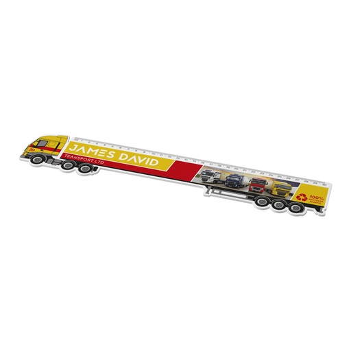 [21046301] Tait 30cm lorry-shaped recycled plastic ruler