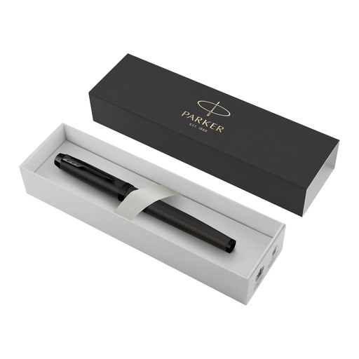 [10780290] Parker IM achromatic rollerball pen (black ink)
