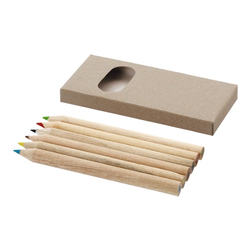 [10783006] Artemaa 6-piece pencil colouring set