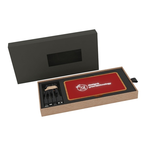 SCX.design P36 5000 mAh light-up wireless power bank