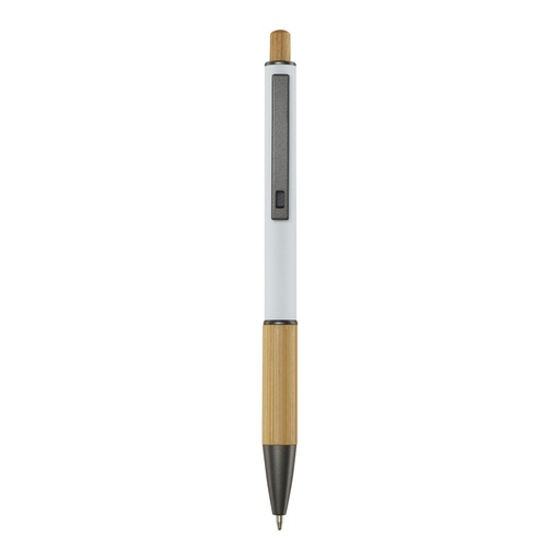 Darius recycled aluminium ballpoint pen (blue ink)