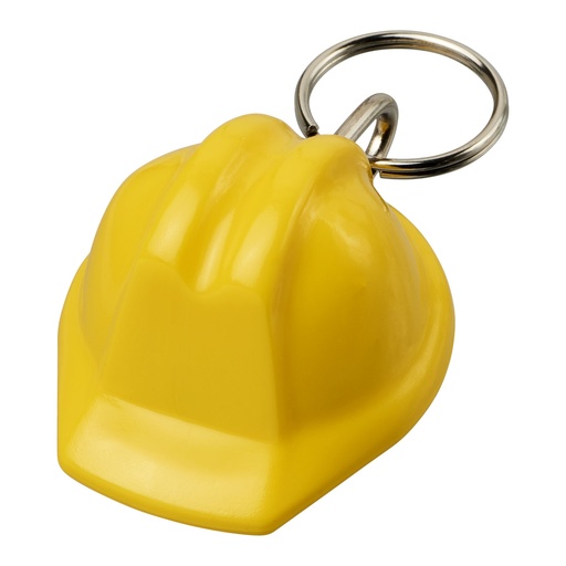 Kolt hard hat-shaped recycled keychain