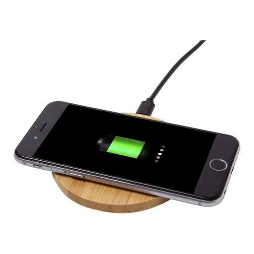 [12438771] Essence 15W bamboo wireless charging pad