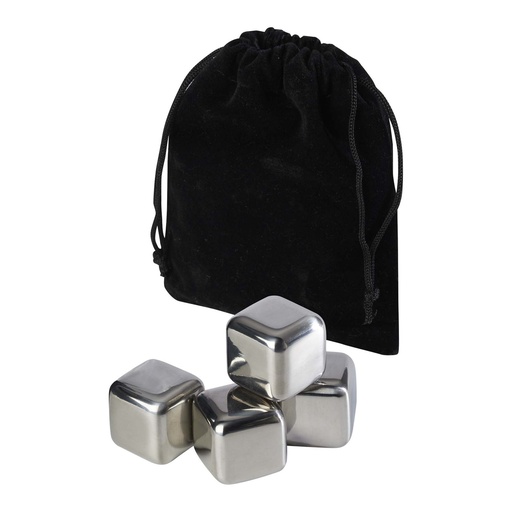 [11338490] Froz stainless steel ice cubes set