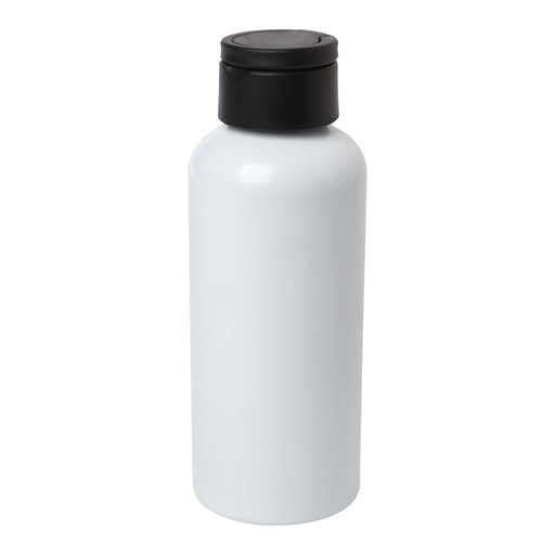 Trinity 600 ml RCS certified recycled aluminium water bottle with RPET lid