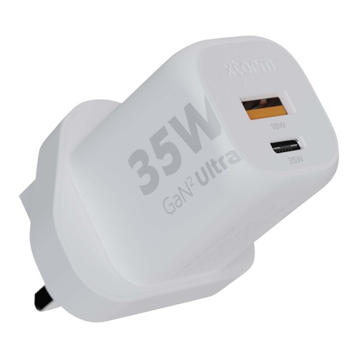 [12440801] Xtorm XEC035G GaN² Ultra 35W wall charger - UK plug
