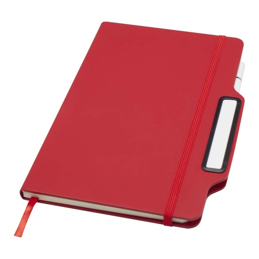 Nexus A5 hard cover notebook with pen and pencil combo (black ink)