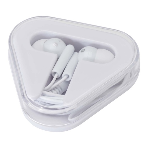 Rebel earbuds with recycled plastic storage box