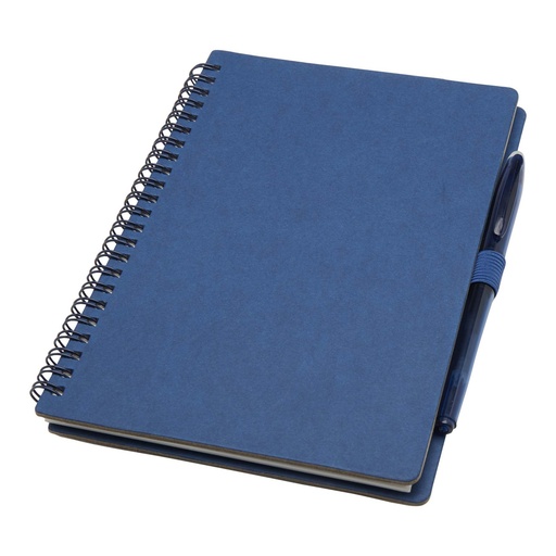 Slate reusable hard cover notebook and pen set (black ink)