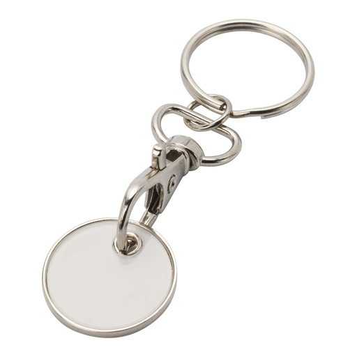Rory keyring with trolley coin