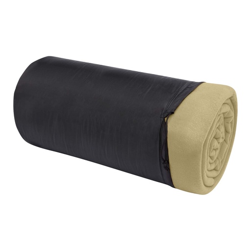 Huggy fleece plaid blanket with carry pouch 220x250 cm