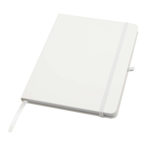 Teak A5 recycled hard cover notebook with lined pages