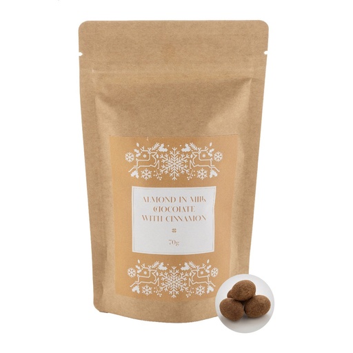 [AP65434] Chocolat Cinnamon Almonds, 70g