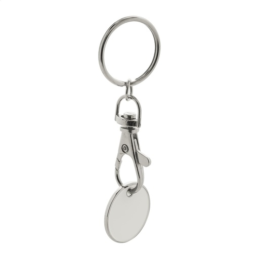 Trolley Coin Keyring
