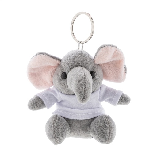 [AP800059] Plush Elephant Keyring