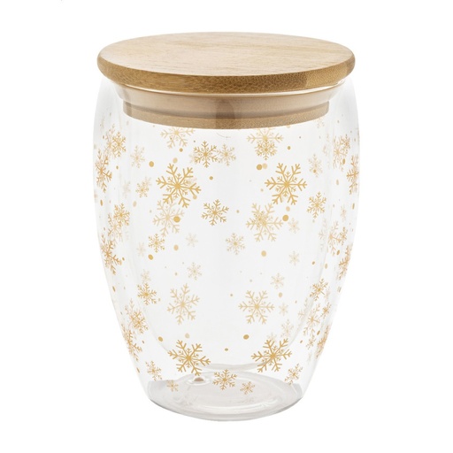 [AP800152] Christmas Glass Thermo Cup