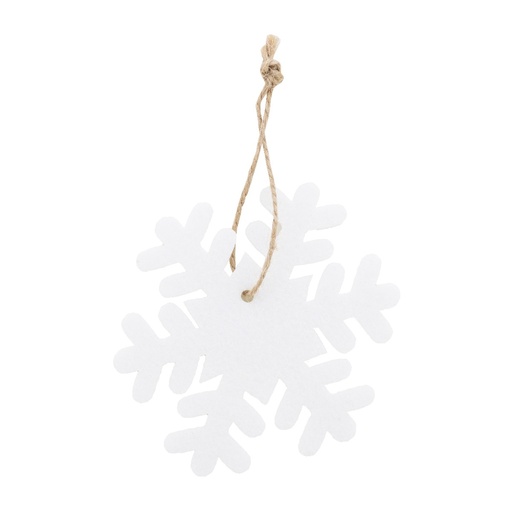 RPET Christmas Tree Ornament, Snowflake