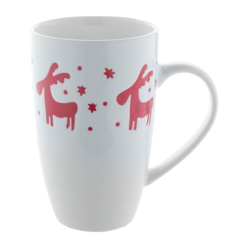 [AP803418] Porcelain Christmas Mug