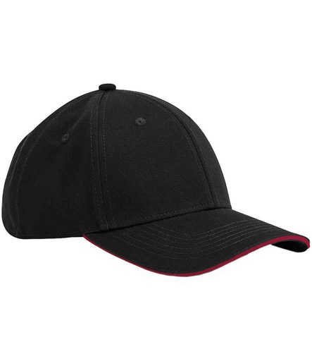 [BB820C] Beechfield EarthAware® Classic Organic Cotton 6 Panel Sandwich Peak Cap