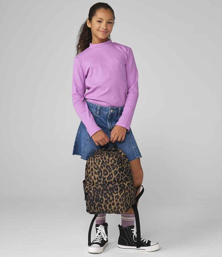 [BG195S LPD] BagBase Leopard Print Mini Backpack