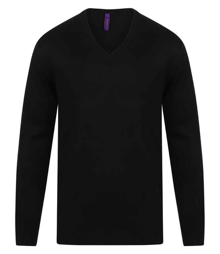 Henbury Acrylic V Neck Sweater