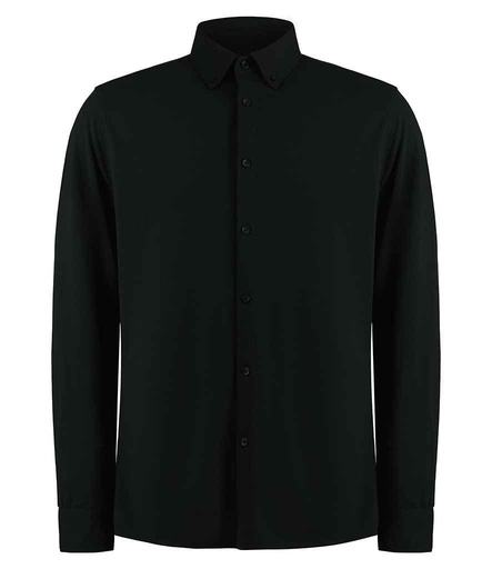 Kustom Kit Long Sleeve Superwash® 60°C Piqué Shirt
