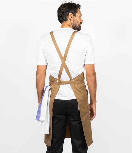 Le Chef Crossover Bib Apron